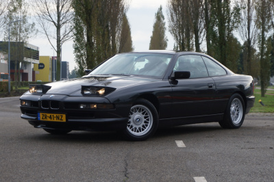 BMW 8-serie 850 ci l 12 cilinders l lederen bekleding l memory stoelen l youngtimer l airconditioning l l nederlands geleverd l automaat l boekjes en onderhoud historie aanwezig l