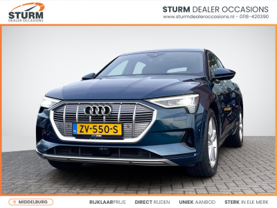 Audi E-tron e-tron 55 quattro advanced 95 kwh tour pack | adapt. cruise control | vol-leder | geheugenstoel | stoelverwarming | camera | sportstoelen | rijklaarprijs!