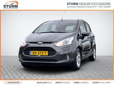 Ford B-max 1.0 ecoboost titanium | trekhaak | leder | cruise control | park. sensor | climate control | armsteun voor | rijklaarprijs!