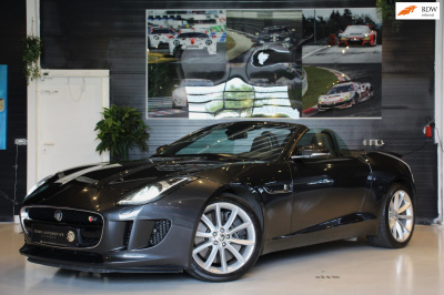 Jaguar F-type 3.0 v6 s convertible rwd - medirian - stoel elek met memo - pdc rondom - leder - perfect onderhouden!!