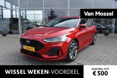 Ford Focus wagon 1.0 ecoboost hybrid st line x | automaat | 155pk | b&o audio | agr stoel | 18 inch lichtmetalenvelgen |