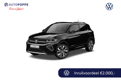 Volkswagen T-cross 1.5 tsi 150 7dsg r-line edition | 'app-connect' draadloze smartphone integratie | achterlichten led | afstandscontrolesysteem (front assist)