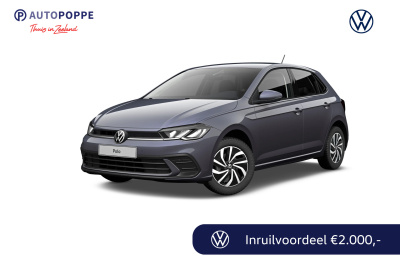 Volkswagen Polo 1.0 tsi 95 7dsg life edition | 'app-connect' smartphone integratie | airconditioning automatisch (climatronic), 2-zone | buitenspiegels elektrisch instel- verwarm- en inklapbaar