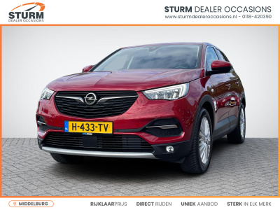 Opel Grandland X 1.2 turbo innovation winter pack | trekhaak | navigatie | camera | stuur- + stoelverwarming | dodehoek | apple carplay/android auto | rijklaarprijs!