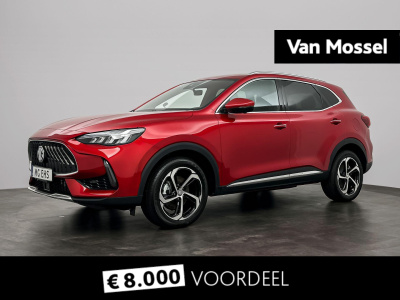 MG Ehs 1.5 tgdi luxury | 100 year edition | €8.000 voordeel | direct leverbaar | panoramadak | sardana red leder | 18'' lmv