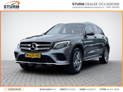 Mercedes-Benz Glc 350e 4matic premium plus amg line | navigatie | led koplampen | ½ leder | elek. achterklep | cruise control | rijklaarprijs!