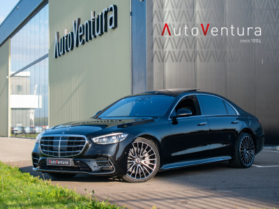 Mercedes-Benz S-klasse 580 4matic lang amg line | achterassturing | burmester | 21'' | massage