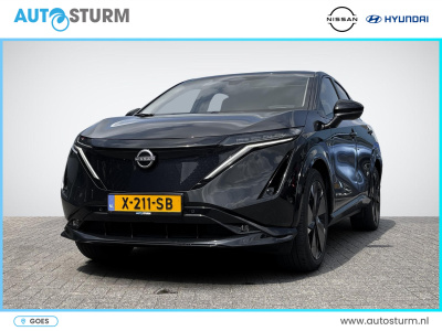 Nissan Ariya e-4orce evolve+ 91 kwh 394pk *unieke auto* | panoramadak | sport interieur | 20'' velgen | stuur- + stoelverwarming | rijklaarprijs!