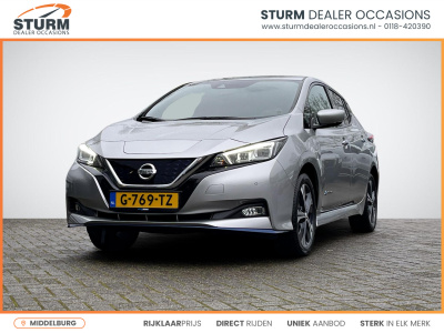 Nissan Leaf 3.zero limited edition 62 kwh | adapt. cruise control | bose audio | stuur- + stoelverwarming | leder/alcantara | apple carplay/android auto | rijklaarprijs!