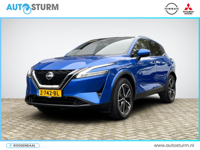 Nissan Qashqai 1.3 mhev xtronic tekna design pack | panoramadak | head-up display | adapt. cruise control | apple carplay/android auto | matrix-led | rijklaarprijs!