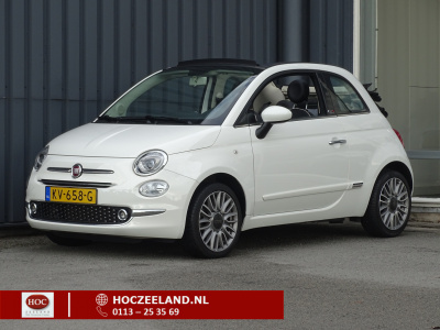 Fiat 500 C 0.9 twinair turbo lounge cabrio | navi | bluetooth | trekhaak | 16"