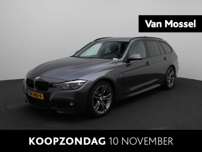 BMW 3-serie touring 318i m sport corporate lease | automaat | climate control | navigatie | leder | lmv | parkeer sensoren | led | stoel verwarming | trekhaak