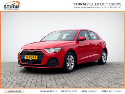 Audi A1 Sportback 25 tfsi pro line | virtual cockpit | apple carplay/android auto | cruise & climate control | park. sensor | sportstuur (leder) | rijklaarprijs!