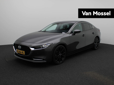 Mazda 3 2.0 e-skyactiv-x m hybrid 180 comfort met bose | automaat | leder | head-up display | climate control | parkeer sensoren | stoel/stuur verwarming | camera |