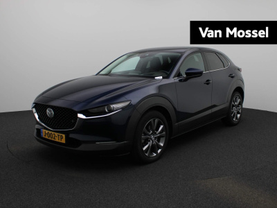 Mazda Cx-30 2.0 e-skyactiv-x m hybrid luxury | automaat | climate control | navigatie | memory seats | leder | stoel/stuur verwarming | bose | lmv | parkeer sensoren | led |