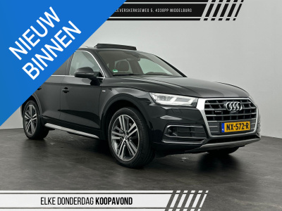 Audi Q5 2.0 tdi quattro s-line pano luchtvering acc head 2.0 tdi quattro design pro line plus