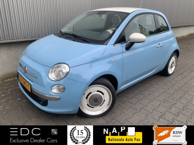 Fiat 500 1.2 vintage '57 collectors item | nl auto | leder | pdc | clima etc.