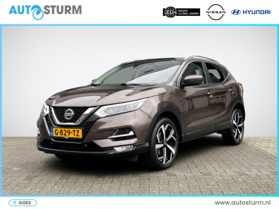 Nissan Qashqai 1.3 dig-t tekna | panoramadak | apple carplay/android auto | adapt. cruise control | 360° camera | led koplampen | stoelverwarming | rijklaarprijs!