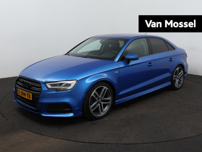 Audi A3 limousine 1.5 tfsi cod sport s line edition | automaat | climate control | virtual cockpit | stoelverwarming | navigatie | cruise control | parkeersensoren |