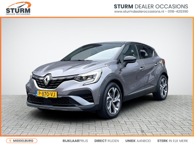 Renault Captur 1.6 e-tech hybrid 145 r.s. line | trekhaak | navigatie | 360° camera | apple carplay/android auto | park. assist | led koplampen | rijklaarprijs!