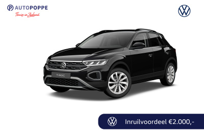 Volkswagen T-roc 1.0 tsi 116 6mt life edition | 'app-connect' draadloze smartphone integratie | 'app-connect' smartphone integratie | afstandscontrolesysteem (front assist)