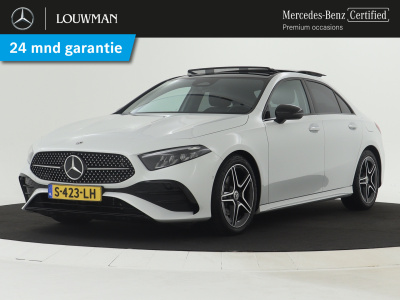 Mercedes-Benz A-Klasse 180 sedan amg face lift | amg styling | panoramadak | stoelverwarming | inclusief 24 maanden mb certified garantie voor europa.