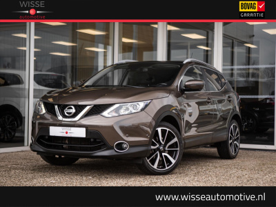 Nissan Qashqai 1.2 115pk dig-t tekna | trekhaak | camera | panoramadak | navigatie | park. sensoren