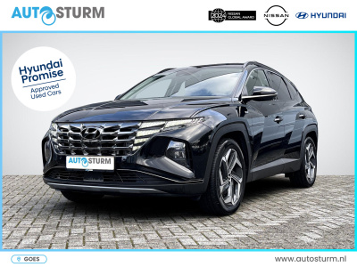 Hyundai Tucson 1.6 t-gdi mhev premium | vol-leder | digitaal instrumentenpaneel | adapt. cruise control | apple carplay/android auto | stoelverwarming | dodehoek detectie | 360° camera | rijklaarprijs!