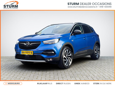 Opel Grandland X 1.2 turbo business executive | trekhaak | navigatie | 360° camera | dodehoek | apple carplay/android auto | elek. achterklep | led koplampen | rijklaarprijs!