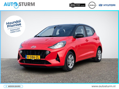 Hyundai I 10 1.0 comfort | apple carplay/android auto | camera | cruise control | airco | dab | two-tone lakkleur | rijklaarprijs!