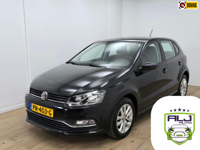 Volkswagen Polo occasion met cruisecontrol en bluetooth audio | tweedehands volkswagen polo zwart | 5 deurs | leuke uitvoering