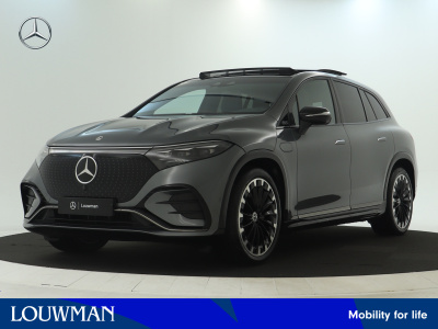 Mercedes-Benz Eqs suv 450+ amg line 118 kwh | trekhaak met aanhangwagenassistent | nightpakket | premium pakket | parkeerpakket met 360°-camera | rijassistentiepakket plus | easy pack achterklep | memorypakket | achterasbesturing tot 10° |