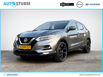 Nissan Qashqai 1.3 dig-t tekna | trekhaak | panoramadak | apple carplay/android auto | stoelverwarming | 360° camera | led koplampen | rijklaarprijs!