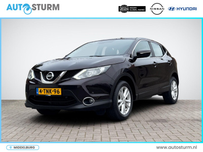 Nissan Qashqai 1.2 acenta | trekhaak | cruise control | radio-cd/mp3 speler | bluetooth tel. | climate control | park. sensor | rijklaarprijs!