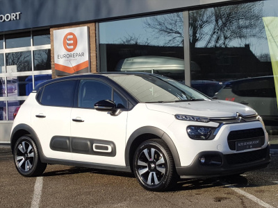 Citroen C3 1.2 puretech 82pk s&s shine cruise & climate control | keyless | achteruitrijcamera | navigatie via apple & android | parkeersensoren | bluetooth | lm