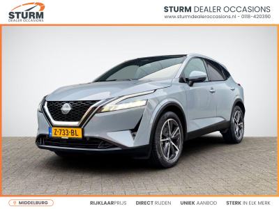 Nissan Qashqai 1.3 mhev xtronic tekna design pack | panoramadak | head-up display | adapt. cruise control | apple carplay/android auto | matrix-led | rijklaarprijs!