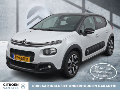 Citroen C3 82 pk shine | rijklaar | 17" lmv | navigatie | apple carplay