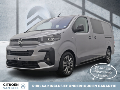 Citroen Jumpy bluehdi 145pk l3 dc automaat | rijklaar | adaptive cruisecontrol | leder | 2,9% financial lease |