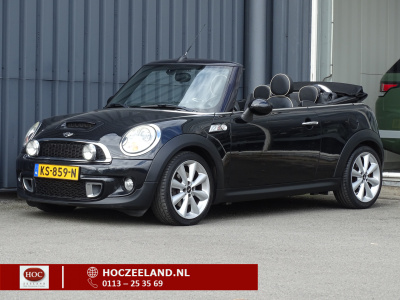 Mini Cooper S Cabrio mini 1.6 chili | leder | navi | stoelverwarming