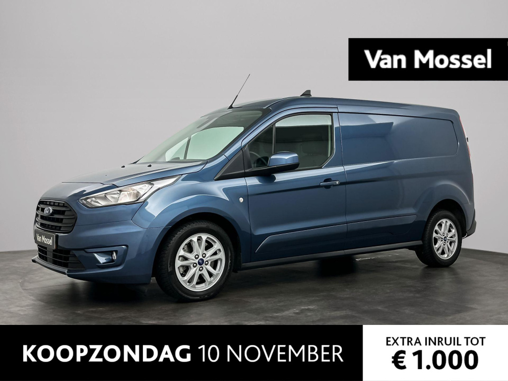 Ford Transit Connect 1.5 ecoblue l2 limited 100 pk |  trekhaak | betimmering | camera | zijschuifdeur |