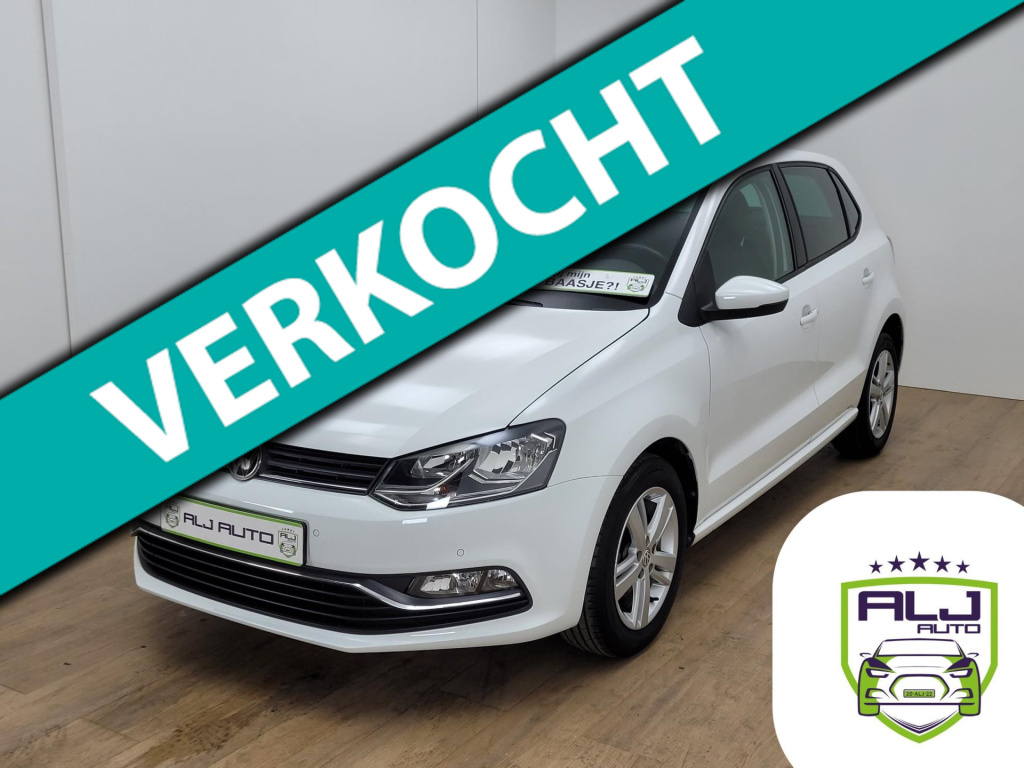 Volkswagen Polo occasion 1.2 tsi met cruisecontrol en carplay | tweedehands volkswagen polo in wit | aluminium velgen | dealerauto