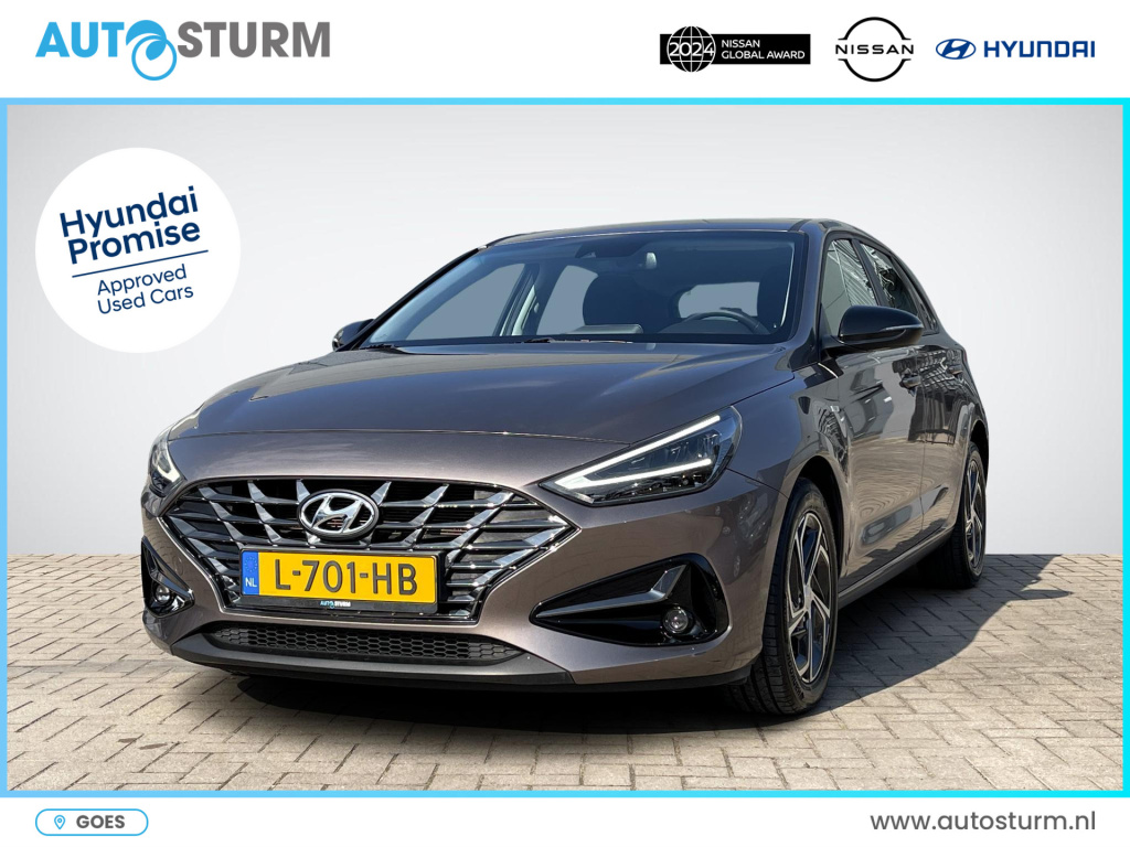 Hyundai I 30 1.0 t-gdi mhev comfort smart | trekhaak | navigatie | camera | apple carplay/android auto | keyless entry | led koplampen | rijklaarprijs!