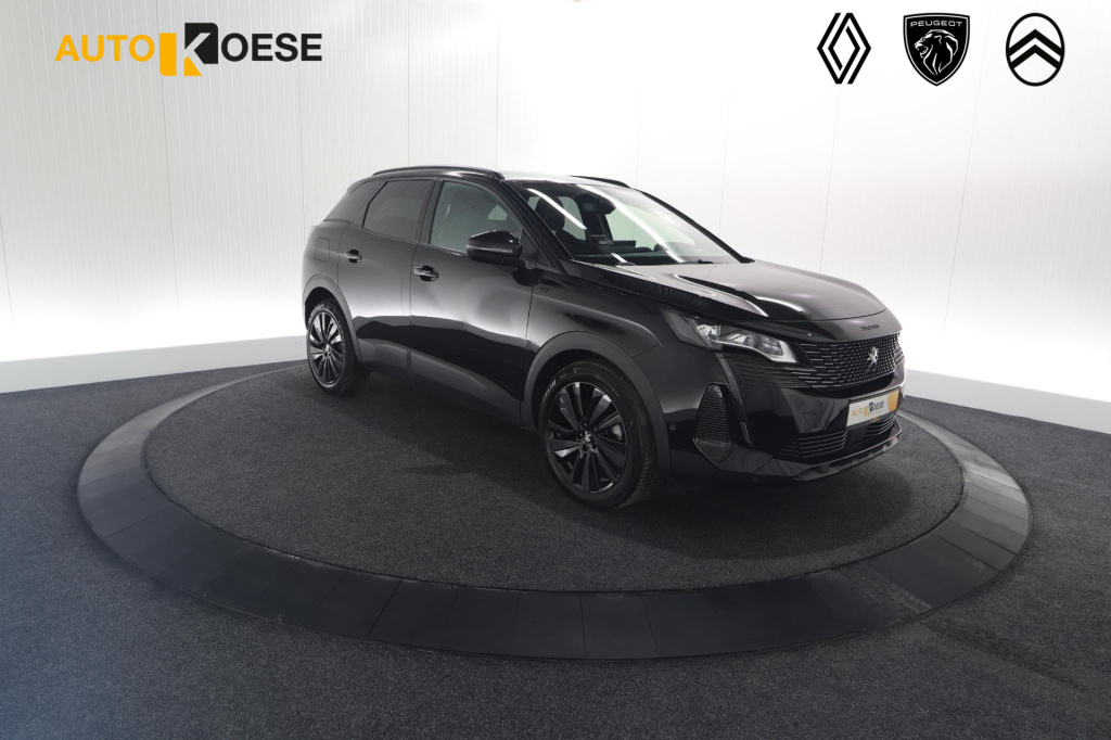 Peugeot 3008 puretech 130 eat8 gt | camera | adaptieve cruise control | elektrische kofferklep | stoelverwarming | apple carplay