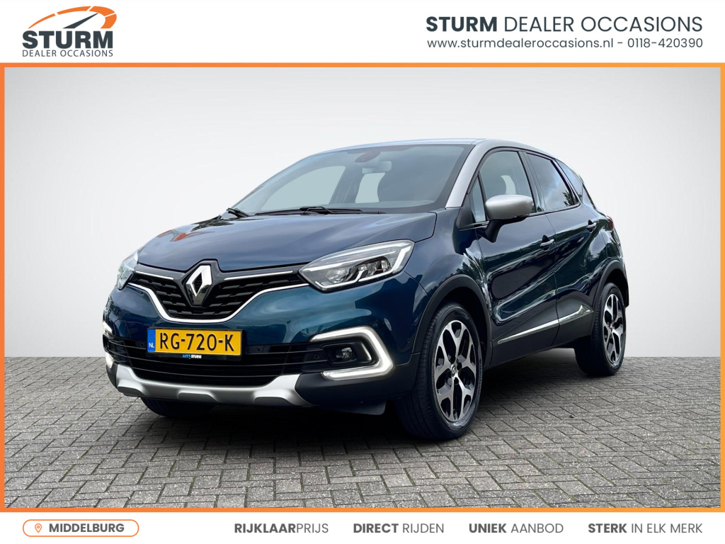 Renault Captur 0.9 tce intens | navigatie | camera | led koplampen | park. sensoren | dodehoek | keyless entry | cruise & climate control | rijklaarprijs!