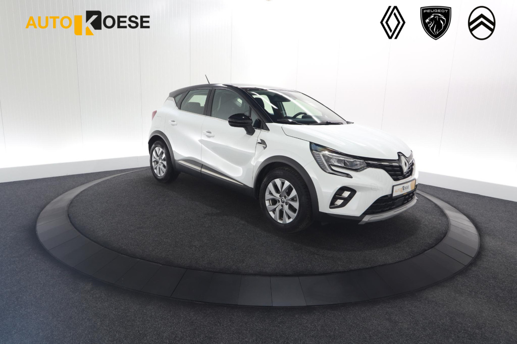 Renault Captur tce 140 edc intens | trekhaak | camera | adaptieve cruise control | dodehoekdetectie