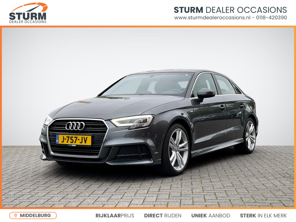 Audi A3 limousine 35 tfsi cod advance sport s-line | navigatie full-map | stoelverwarming | sportstoelen + stuur | led | cruise & climate control | rijklaarprijs!