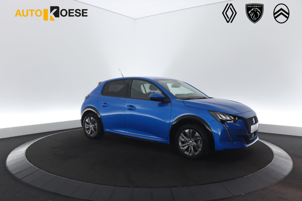 Peugeot 208 ev blue lease allure 50 kwh | 3-fase | €2.000 subsidie | camera | navigatie | parkeersensoren | apple carplay