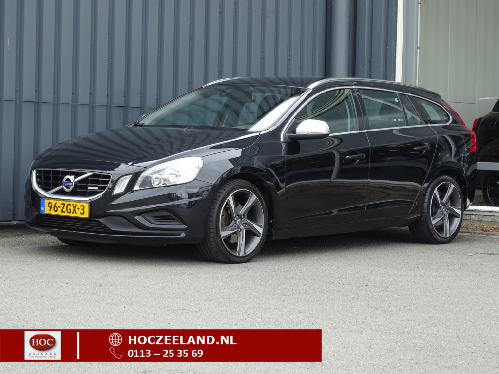 Volvo V60 1.6 t3 r-design automaat | leder | navi | trekhaak