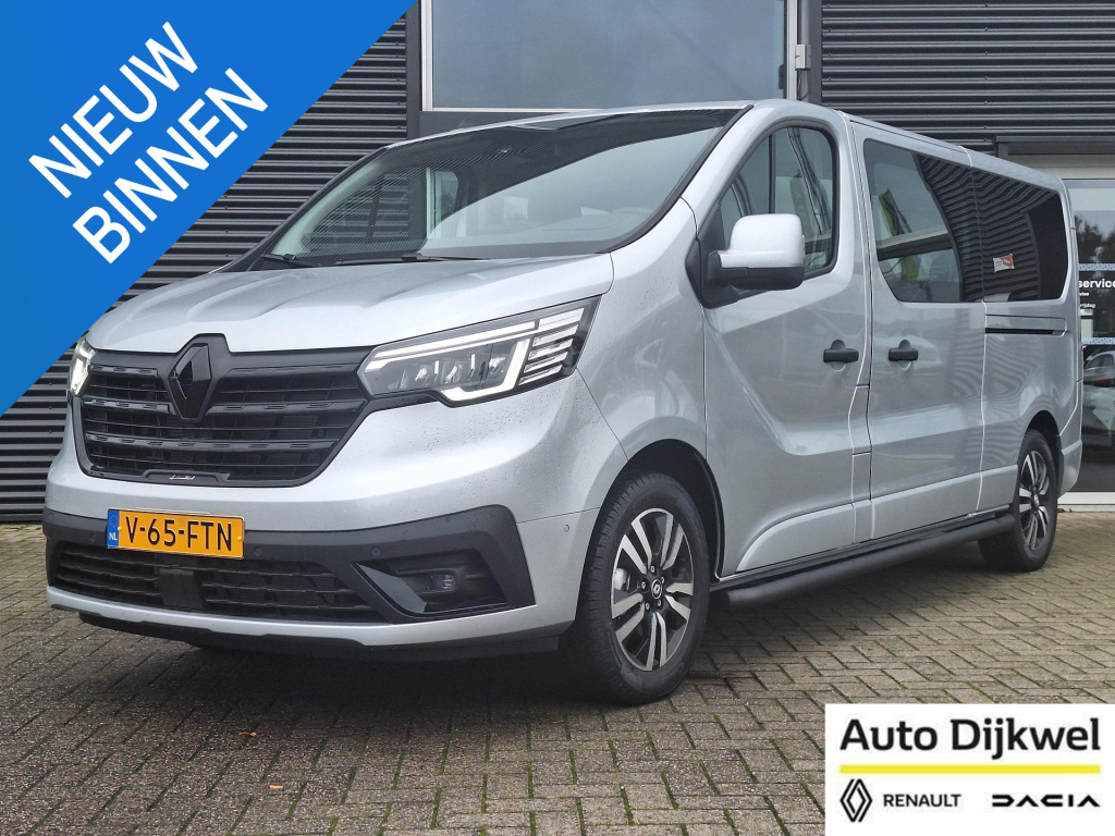 Renault Trafic blue dci 170 l2 h1 limited dc dubbele cabine, 2.500kg trekgewicht!