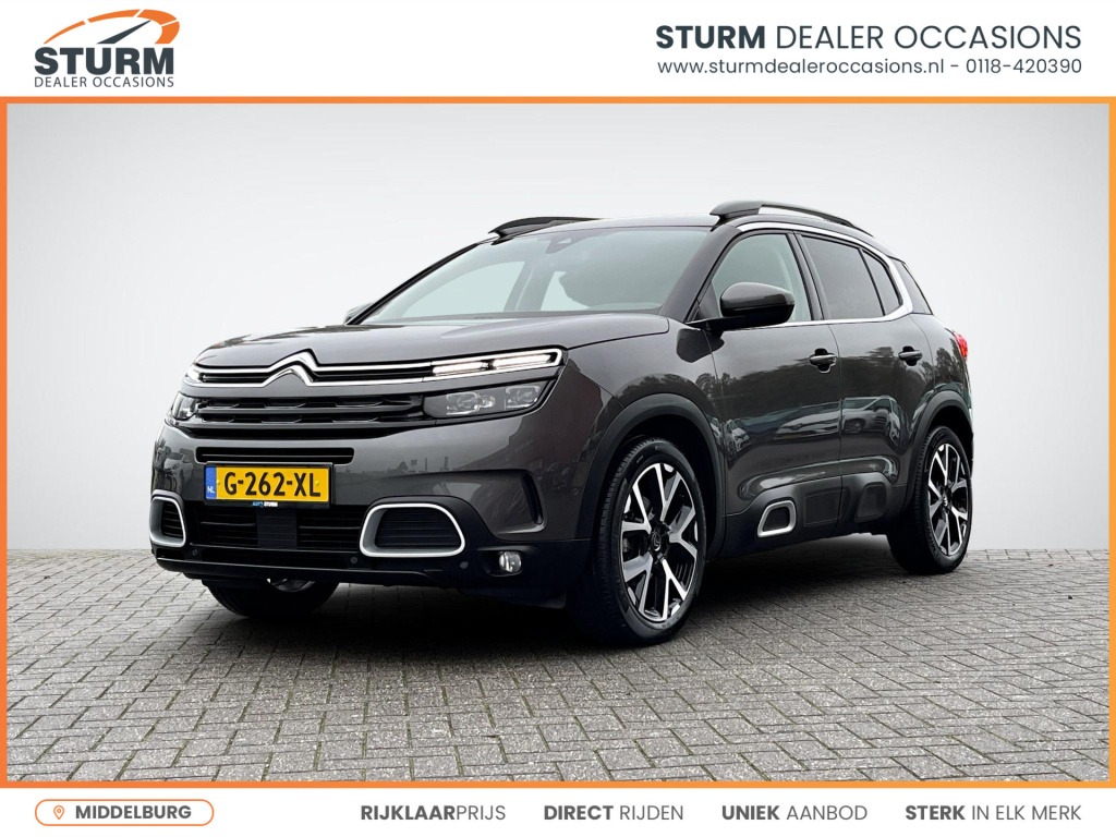 Citroen C5 Aircross 1.2 puretech business plus nl auto + unieke km-stand! | comfortstoelen | navigatie | camera | apple carplay/android auto | stoelverwarming | elek. achterklep | rijklaarprijs!